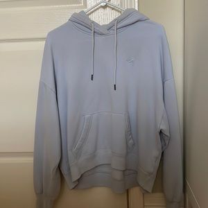 Light blue/ baby blue Hollister hoodie